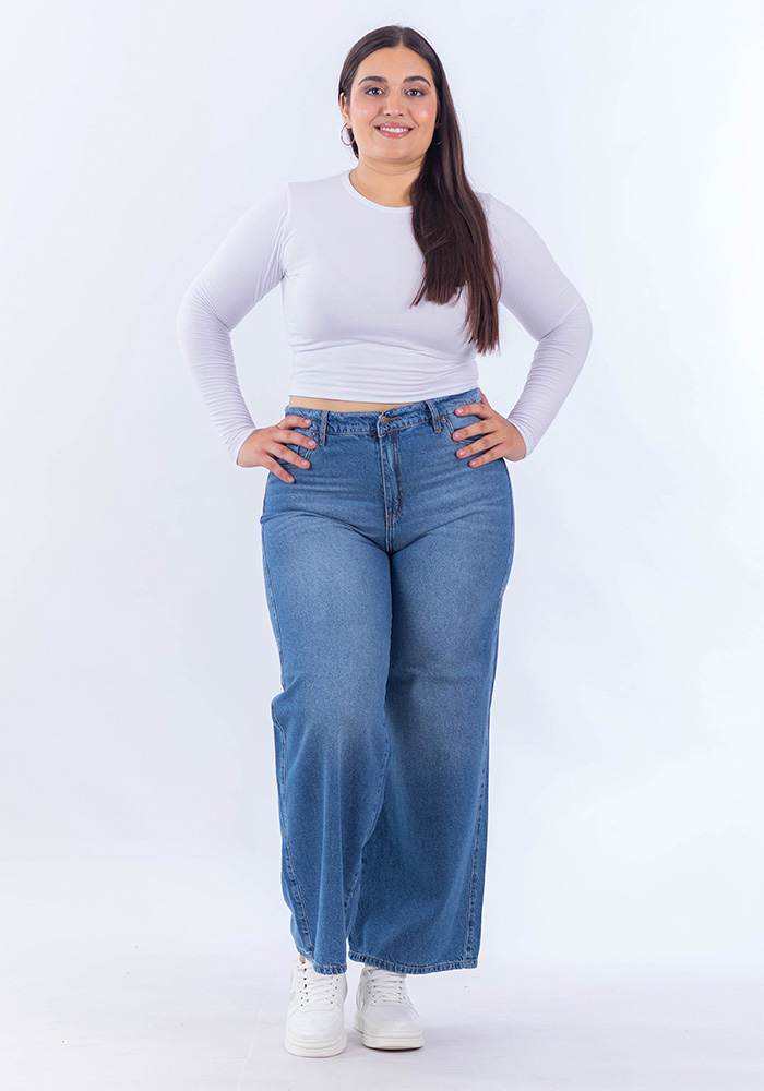 Jean Curvy Wide Leg
